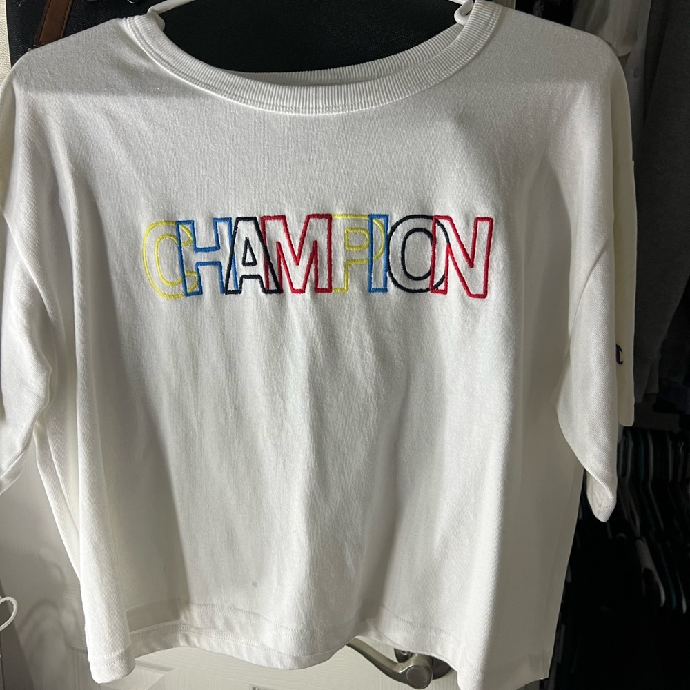 Champion crop Tee